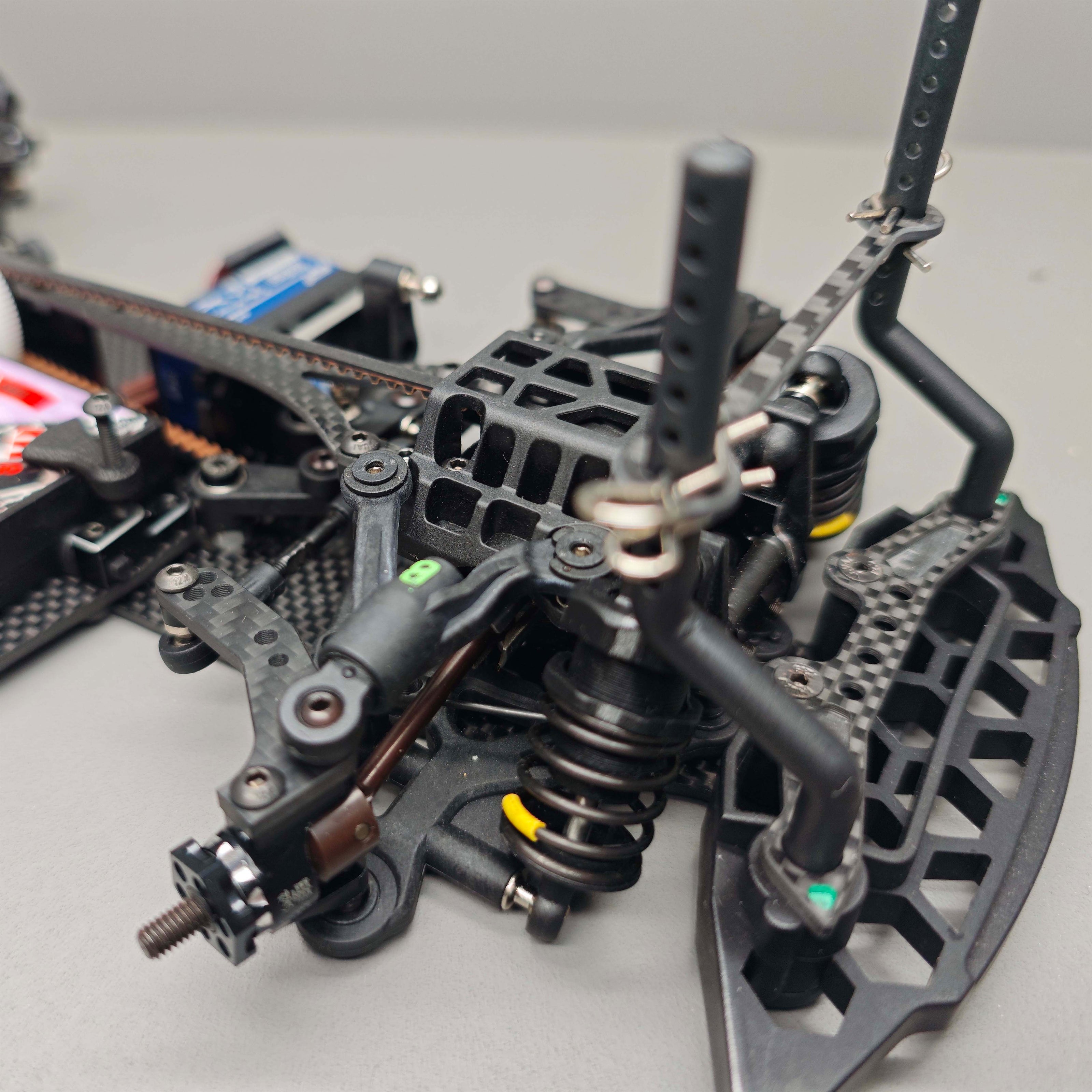 3Racing Cero M210/M225 Mini Carbon Fiber Upgrade Set - Full Chassis & 2nd Deck