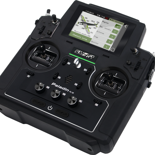 FLYSKY Paladin PL18 2.4GHz AFHDS3 18CH Radio w/FTr10 Receiver(Standard Version)