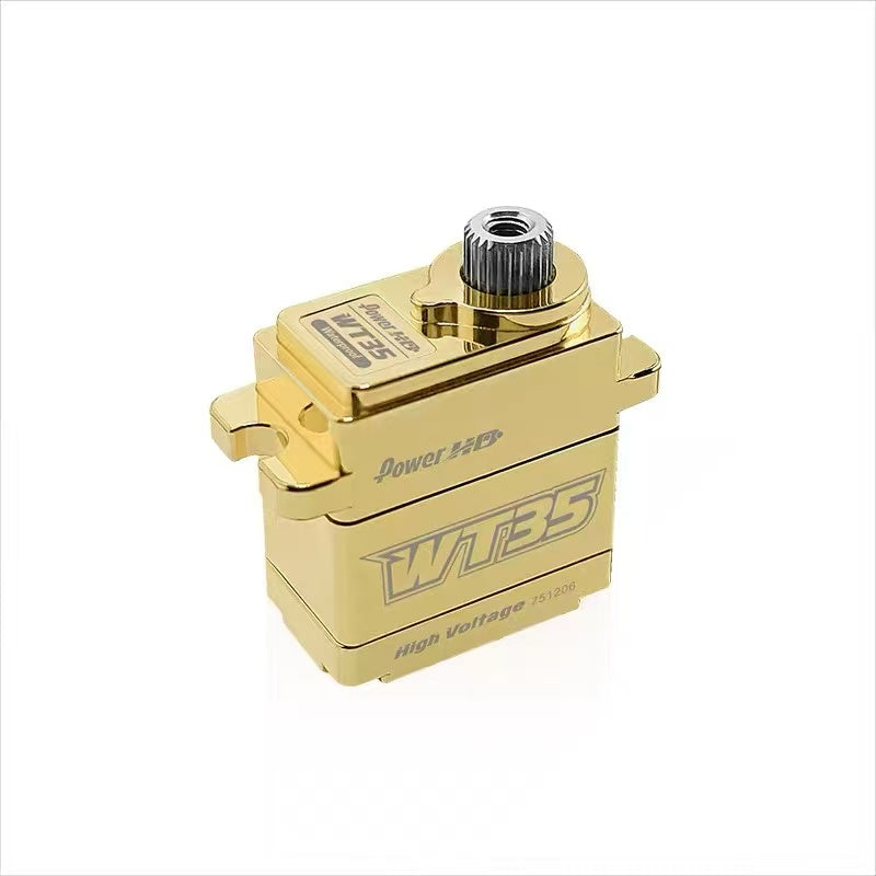 PowerHD WT35 All-Metal Waterproof Micro Servo for Steering, Shift, Diff Lock