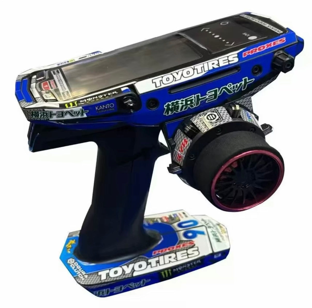 Sanwa M17 Futaba T10Px TOYO TIRES Wrap Skin Sticker - Premium RC Transmitter Decal