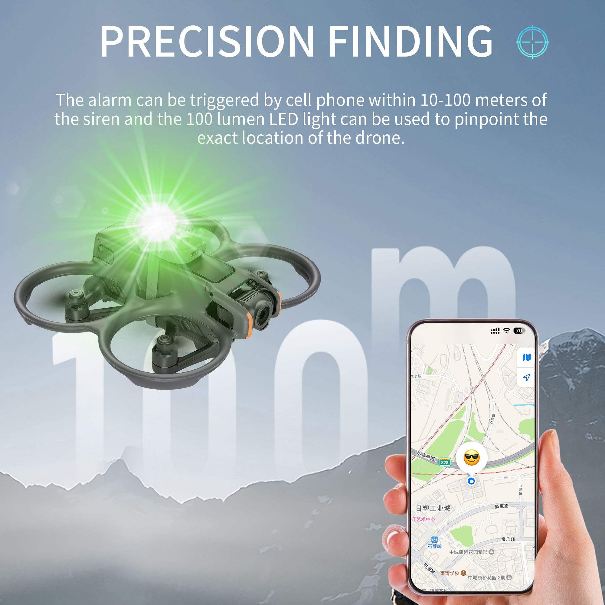 DRONE UNIVERSAL ALARM SYSTEM