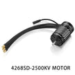 Hobbywing Ezrun 4278SD/4268SD 2250kV Bürstenloser Motor - Sensorgesteuerte 3-6S-MAX8 G2 ESC-Kombination