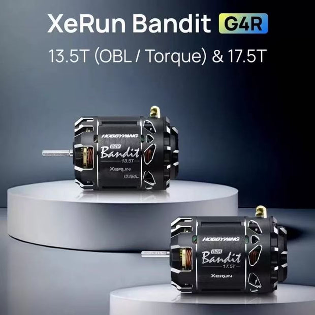 Hobbywing XERUN Bandit G4R Torque OBL 13.5T/17.5T 540 Sensored Brushless Motor