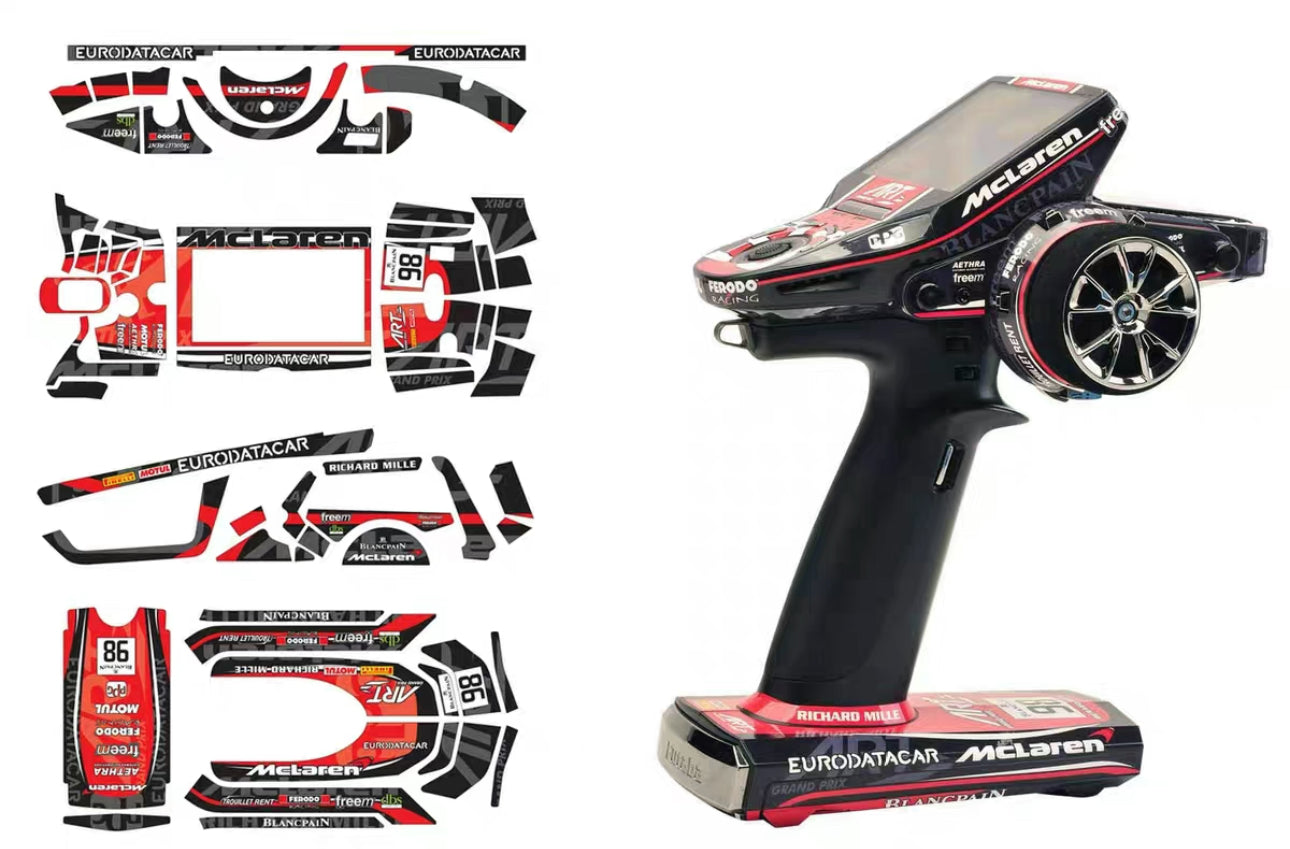 Custom Decal Stickers Skins for Futaba 4PX/7PX/10PX & Sanwa M17 – Personalized RC Transmitter Skins