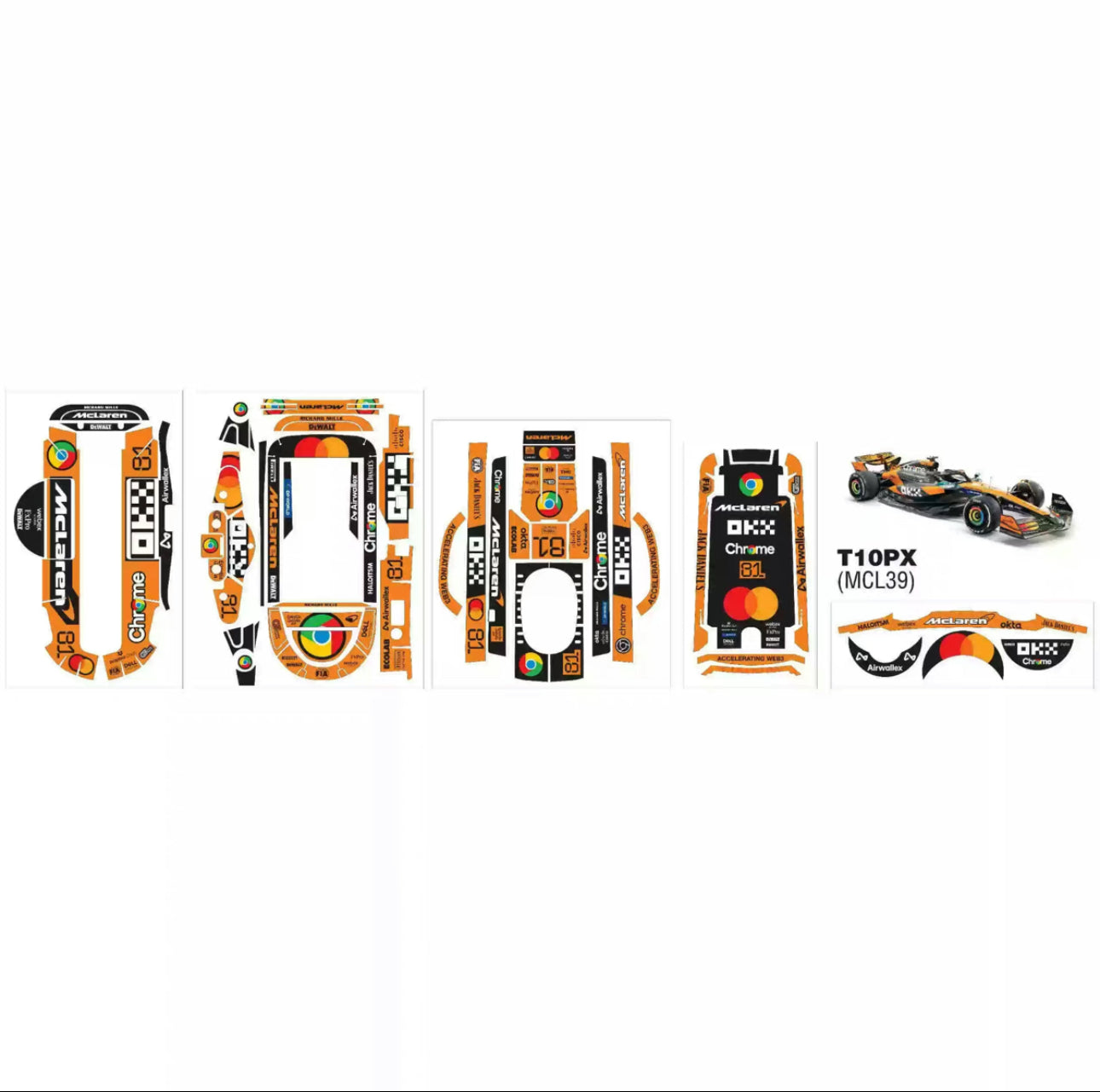 Fuataba 7px/7pxr/10PX Sanwa M17 transmitter sticker radio skin wrap