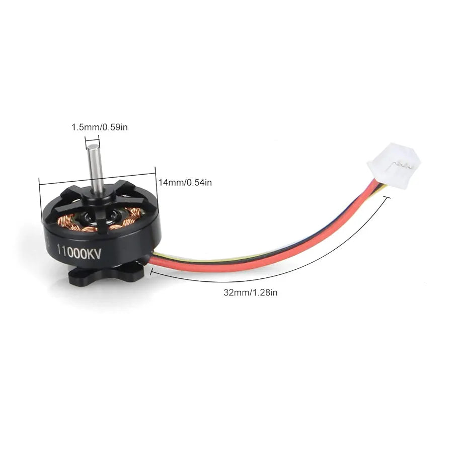 BETAFPV 4pcs 1103 11000KV Brushless Motors FPV 2S Motor RC for 2S Lipo Battery 2S Frame Beta75X Whoop Drone