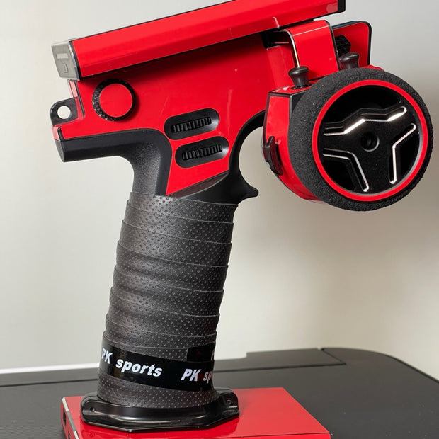 Flysky NB4/NB4+ autocollant rouge en métal pour radio