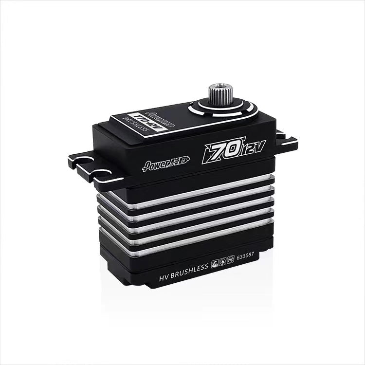 PowerHD T70BHV high-voltage brushless high torque servo 1/10 1/8 climbing car short truck large foot vehicle upgrade part
