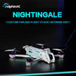 DolphinRC Nightingale X5 5 inch FPV Long Range Power Combo Kit, 2207 1950KV Brushless Motors & F405 60A Stack & Propellers for RC Drone Freestyle Racing DIY