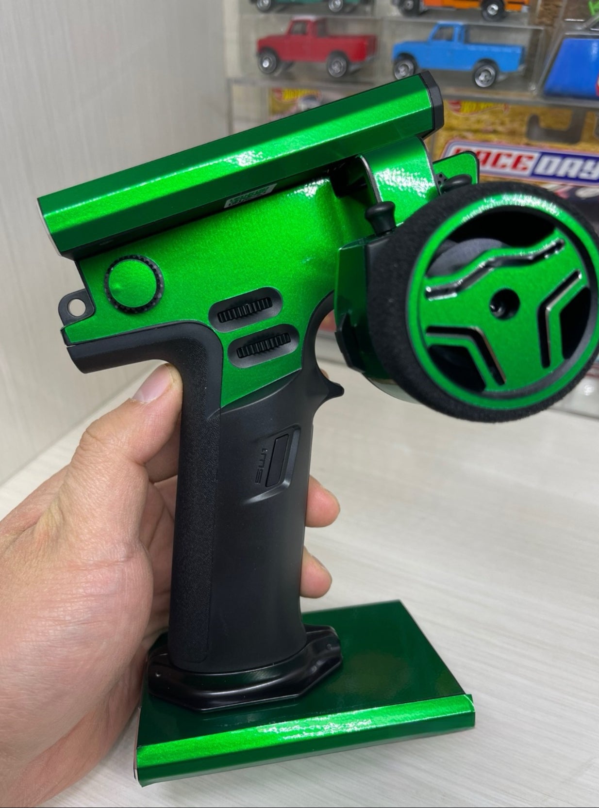 Soarsky Flysky NB4/NB4+/Pro/Pro+ metal bright green skin radio sticker