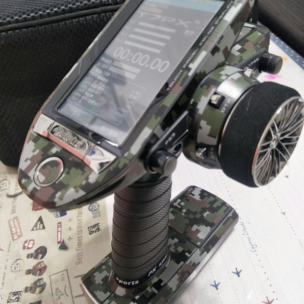 Autocollant de contrôleur de camouflage Futaba 7px 7pxr 4px