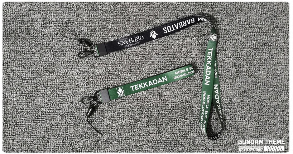 Anime-Styled Gundam RC Remote Controller Lanyard - Multi-Functional Neck/Wrist Strap & Keychain for RC Enthusiasts