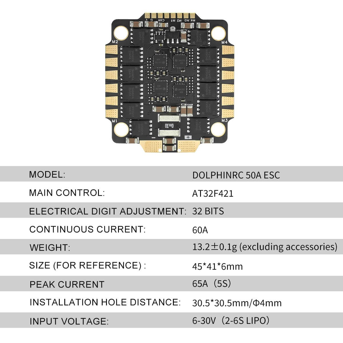 DolphinRC F405 V3 50A 60A STACK