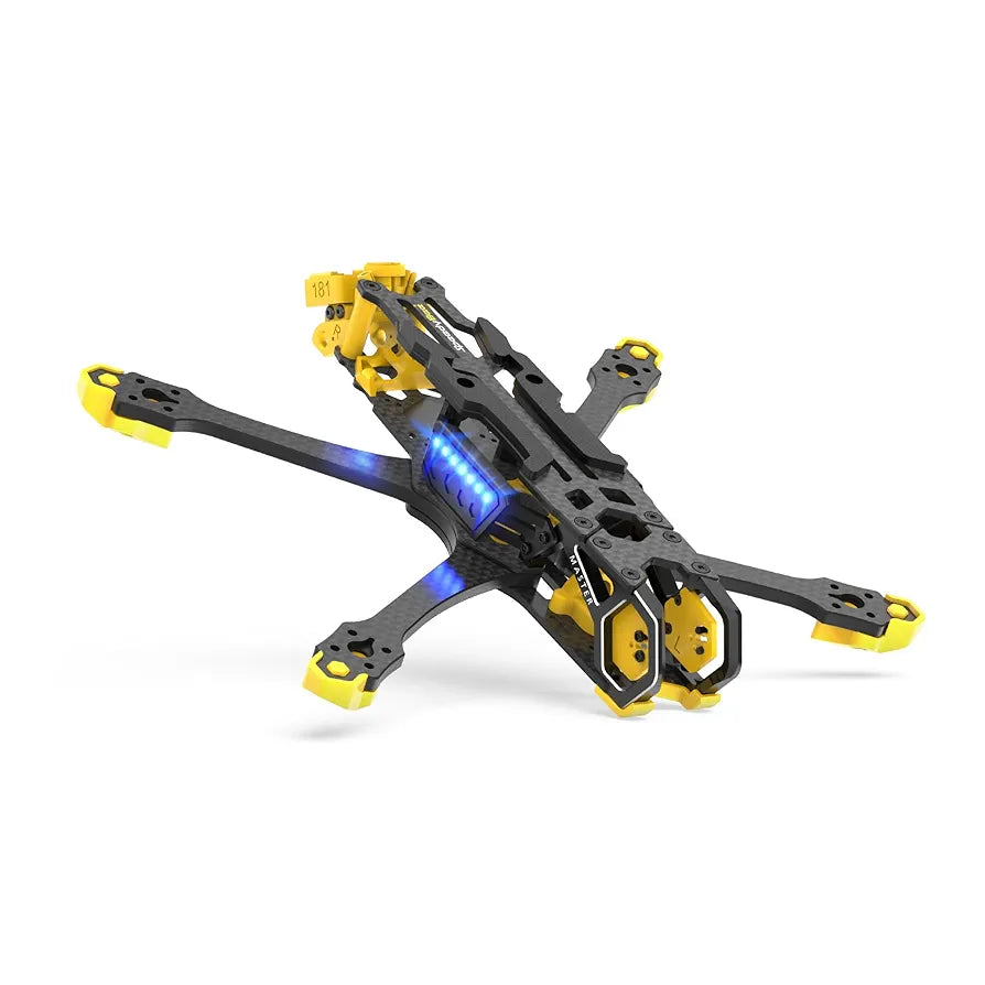 SPEEDY BEE Master 5 V2 Drone Frame - 226mm Wheelbase, Lightweight, Anti-Vibration, CNC Aluminum Alloy, DJI O3 Air Unit Compatible, Cinematic & Freestyle Flying