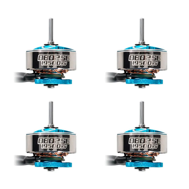 BETAFPV 4pcs 0802SE 23000KV Brushless Motor 1S Lightweight FPV Drone Motor Compatible for Indoor FPV Racing 65/75mm 1S Brushless Whoop Quadcopters Like Meteor65 Pro Meteor75 Drones