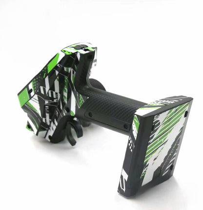 Flysky G7P Green&White Graffiti Sticker Radio Skin wrap