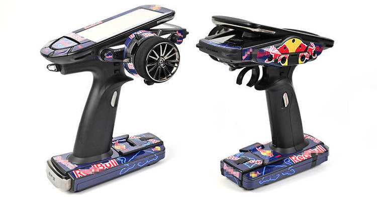 Futaba 10px Redbull Radio-Aufkleberskin