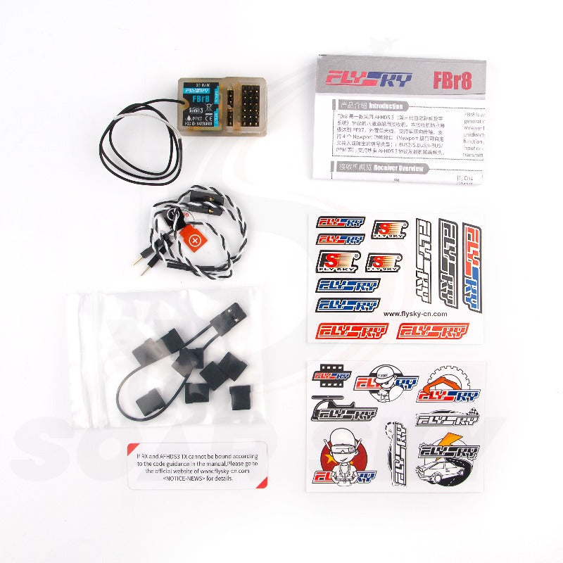 Récepteur étanche Flysky FBr8 Récepteur amélioré AFHDS3