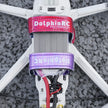 DolphinRC Black Nylon and PU Leather Anti-Slip Battery Strap for FPV Drones