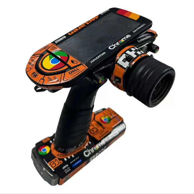 Fuataba 7px/7pxr/10PX Sanwa M17 transmitter sticker radio skin wrap