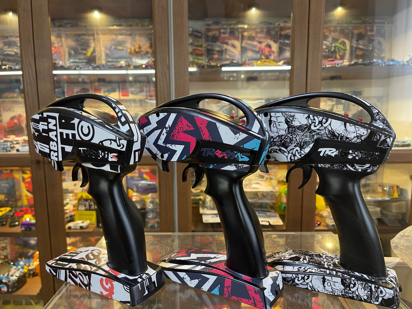 Soarsky Traxxas TQi radio graffiti sticker skin wrap