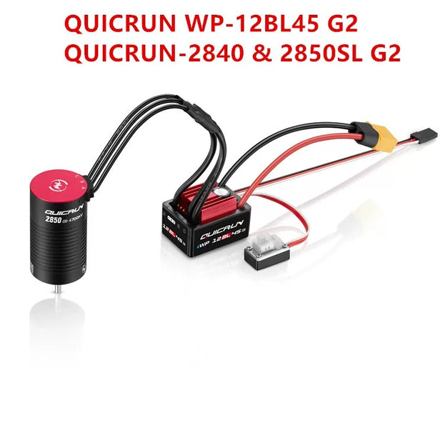 𝐐𝐮𝐢𝐜𝐑𝐮𝐧 𝐖𝐏 𝟏𝟐𝐁𝐋𝟒𝟓 𝐆𝟐 𝐄𝐒𝐂 & 𝐐𝐮𝐢𝐜𝐑𝐮𝐧 𝟐𝟖𝟒𝟎/𝟐𝟖𝟓𝟎 𝐒𝐋 𝐆𝟐 𝐦𝐨𝐭𝐨𝐫 Compatible with 𝟏/𝟏𝟐𝐭𝐡 & 𝟏/𝟏𝟒𝐭𝐡 Scale Hobby Vehicles