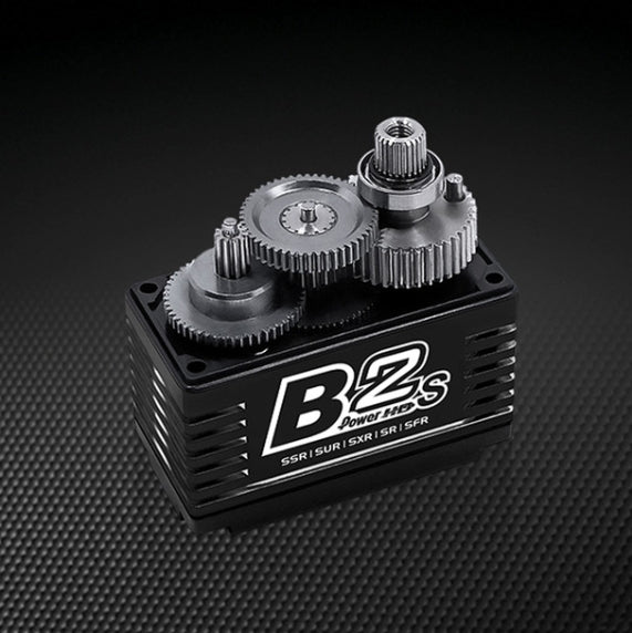 POWER HD B2S 694.4 oz / 0.10s Titanium & Steel Gear Brushless Servo for crawlers monster truck