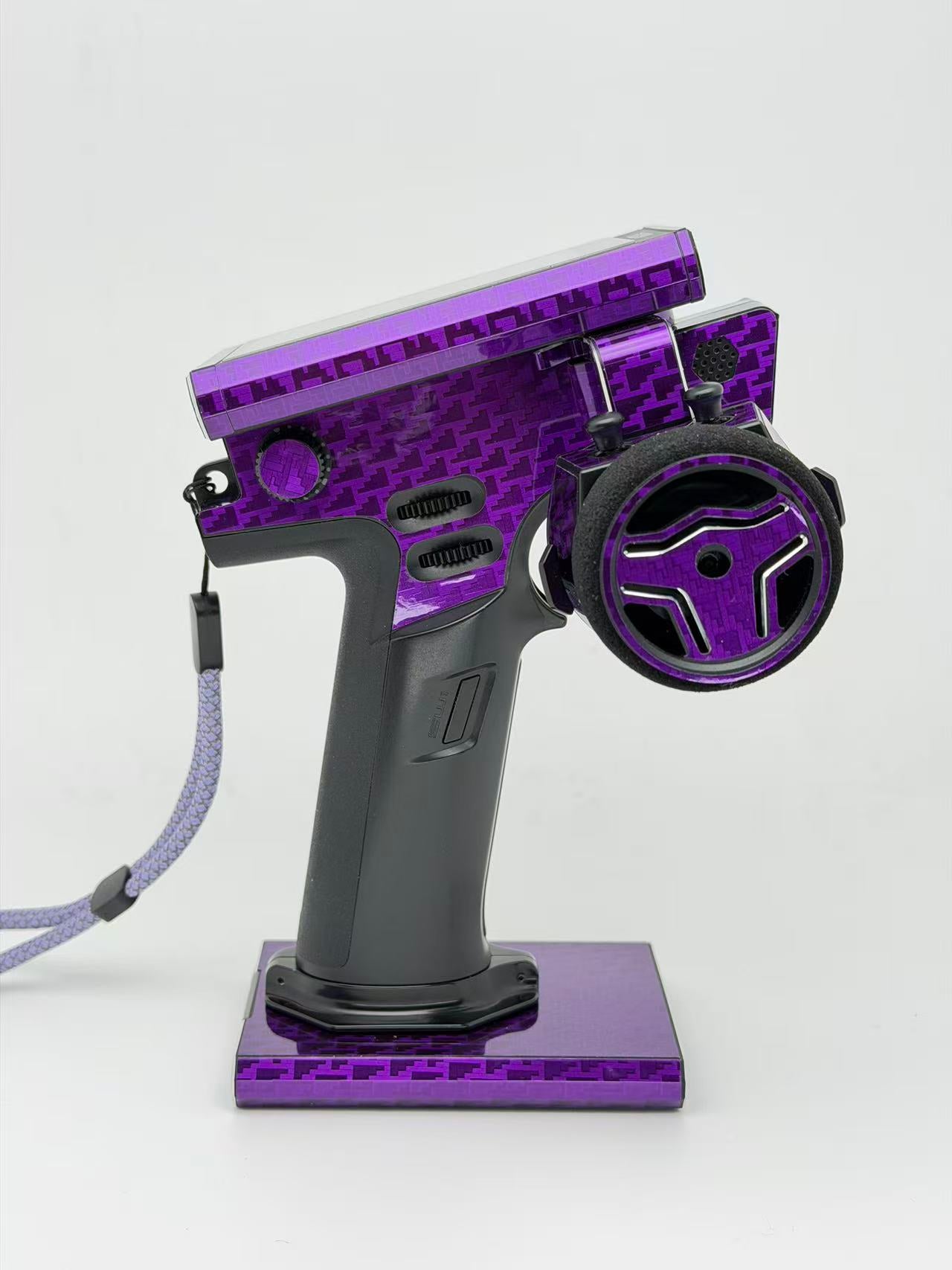 Carbon Fiber Full Coverage purple
