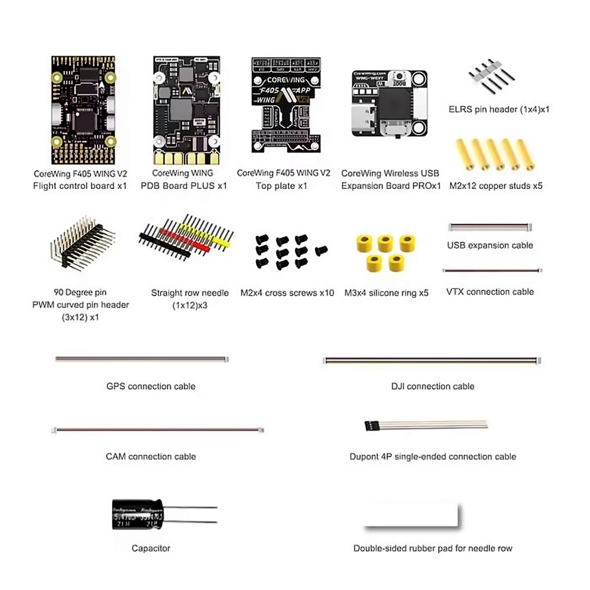 CoreWing F405 WING V2 APP Fixed-Wing Flight Controller