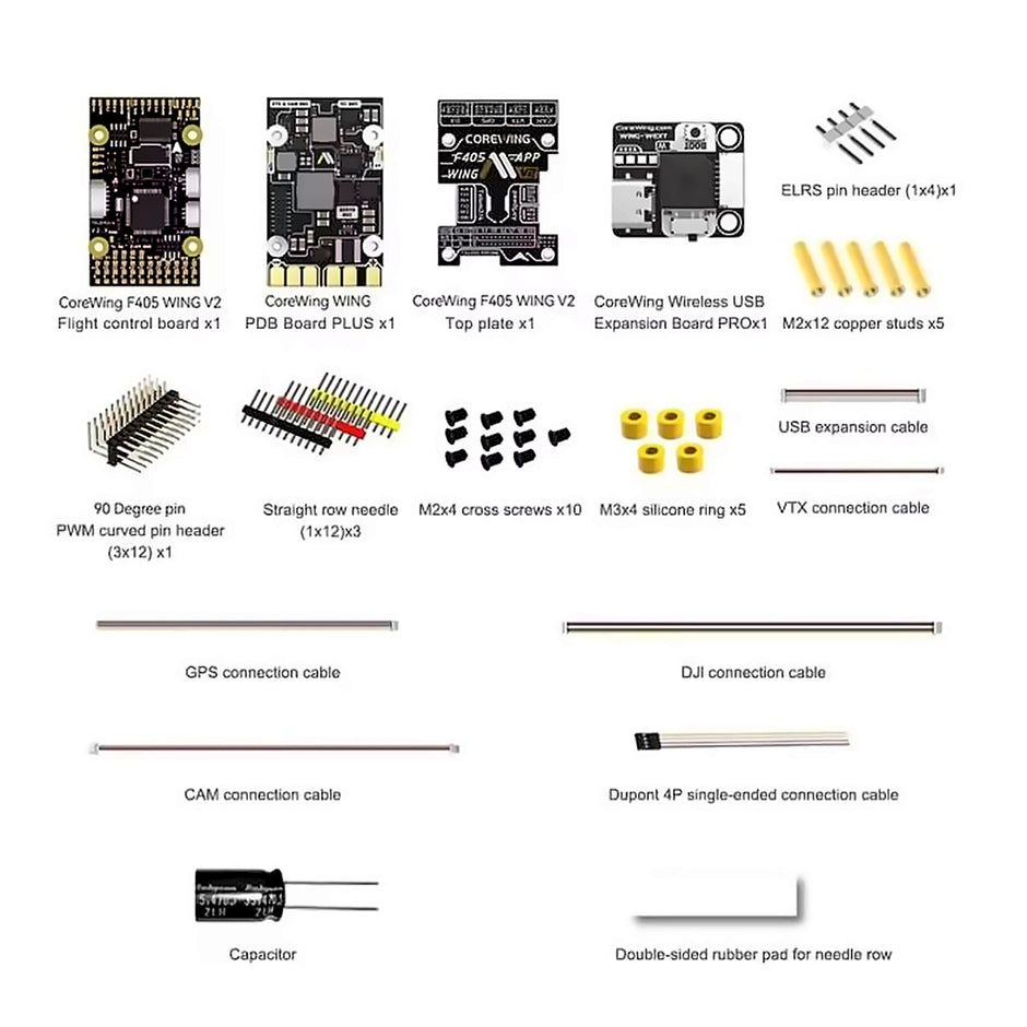 CoreWing F405 WING V2 APP Fixed-Wing Flight Controller