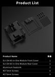 DJI O4 PRO Lens Protector  Integrated Module-7
