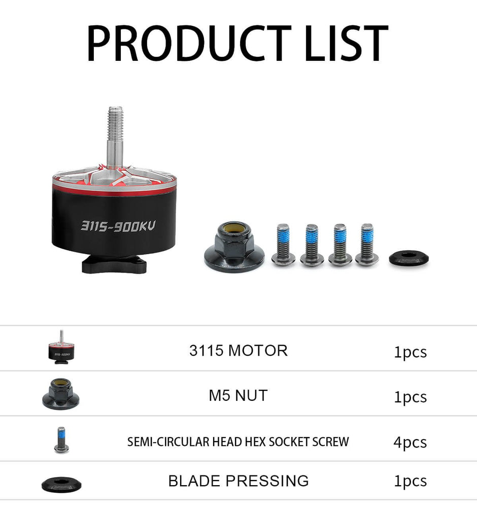 DolphinRC 3115 900KV Motor