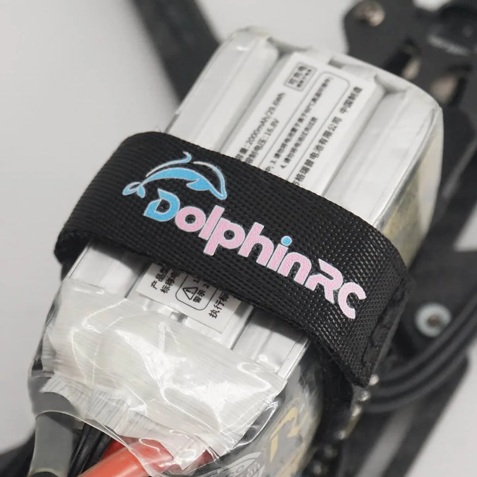 DolphinRC Full Kevlar Battery Strap - 250MM x 15MM for 5-Inch FPV Drones