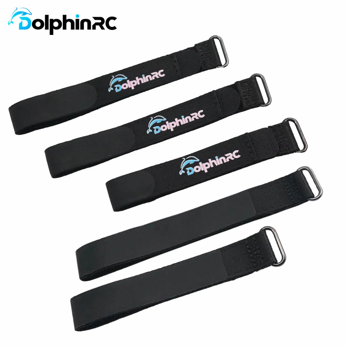 DolphinRC Full Kevlar Battery Strap - 250MM x 15MM for 5-Inch FPV Drones