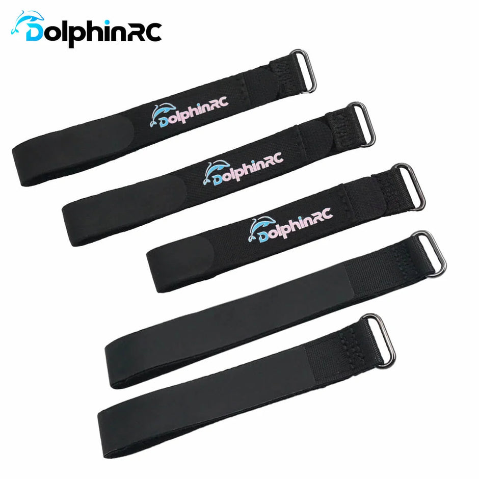 DolphinRC Full Kevlar Battery Strap - 250MM x 15MM for 5-Inch FPV Drones