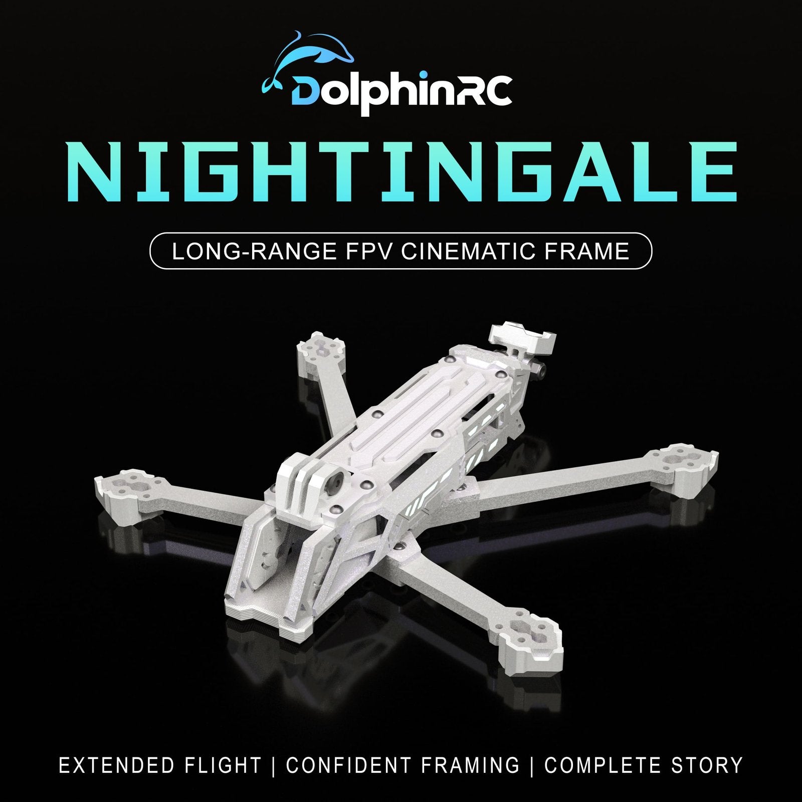 DolphinRC Nightingale X5 FPV Frame Kit