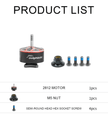 Dolphinrc 2812 900KV Brushless Motor