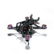 DolphinRC PRISMFLY X2 2Inch Frame Kit Combo w/ RCinpower GTS V3 1203 8000KV Motor (Purple-Green) & BETAFPV F405 AIO 20A Stack