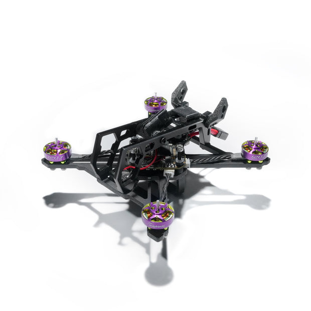 DolphinRC PRISMFLY X2 2Inch Frame Kit Combo w/ RCinpower GTS V3 1203 8000KV Motor (Purple-Green) & BETAFPV F405 AIO 20A Stack