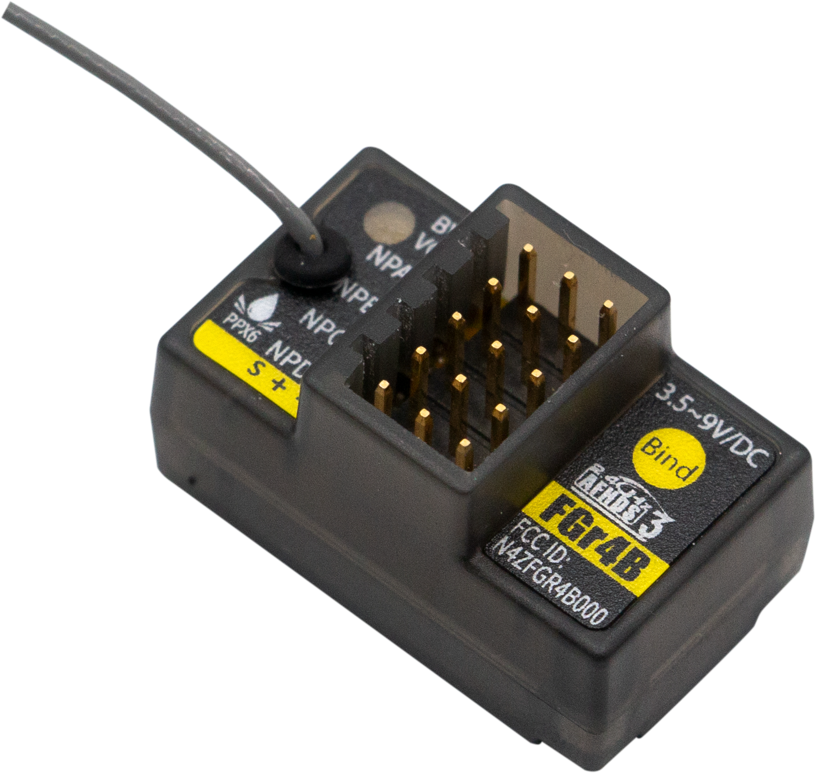 Flysky FGr4B 2,4 GHz 4-Kanal erweiterter Empfänger 