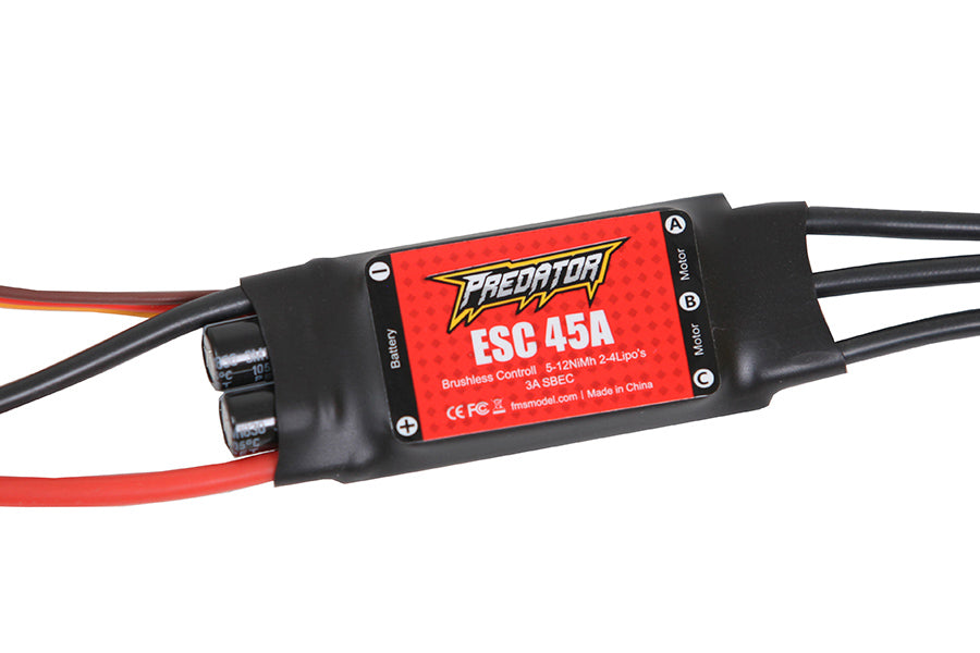 FMS PA-18 1700mm Predator 45A ESC