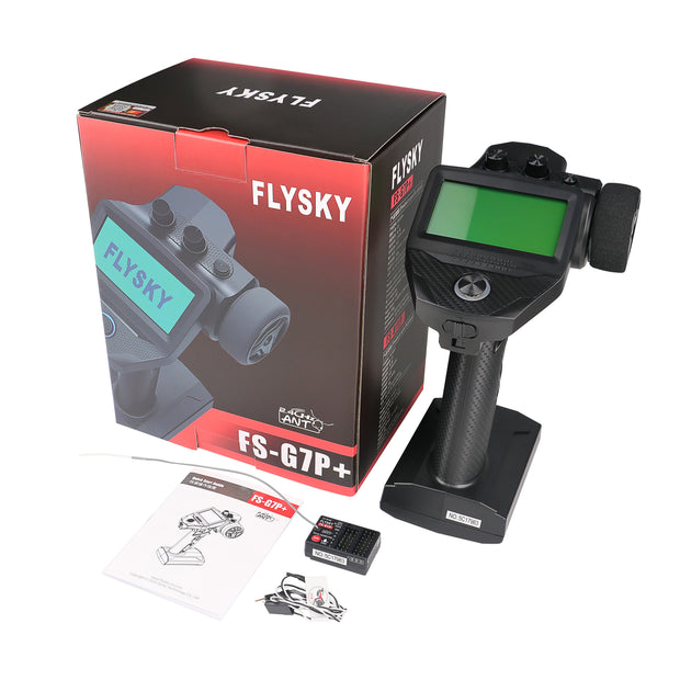 Émetteur de protocole FLYSKY FS-G7P 7CH ANT avec récepteur FS-R7P 