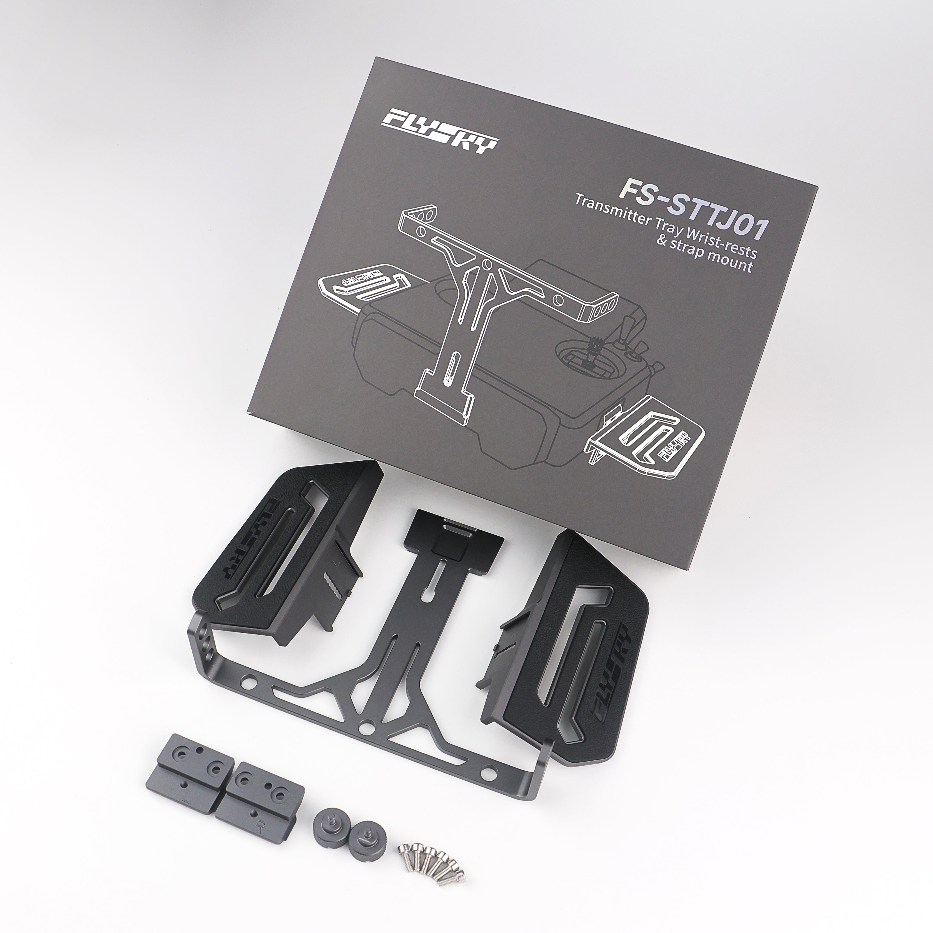 Flysky FS-STTJ01 PL18 Ultra Transmitter Tray Wrist-rests & strap mount