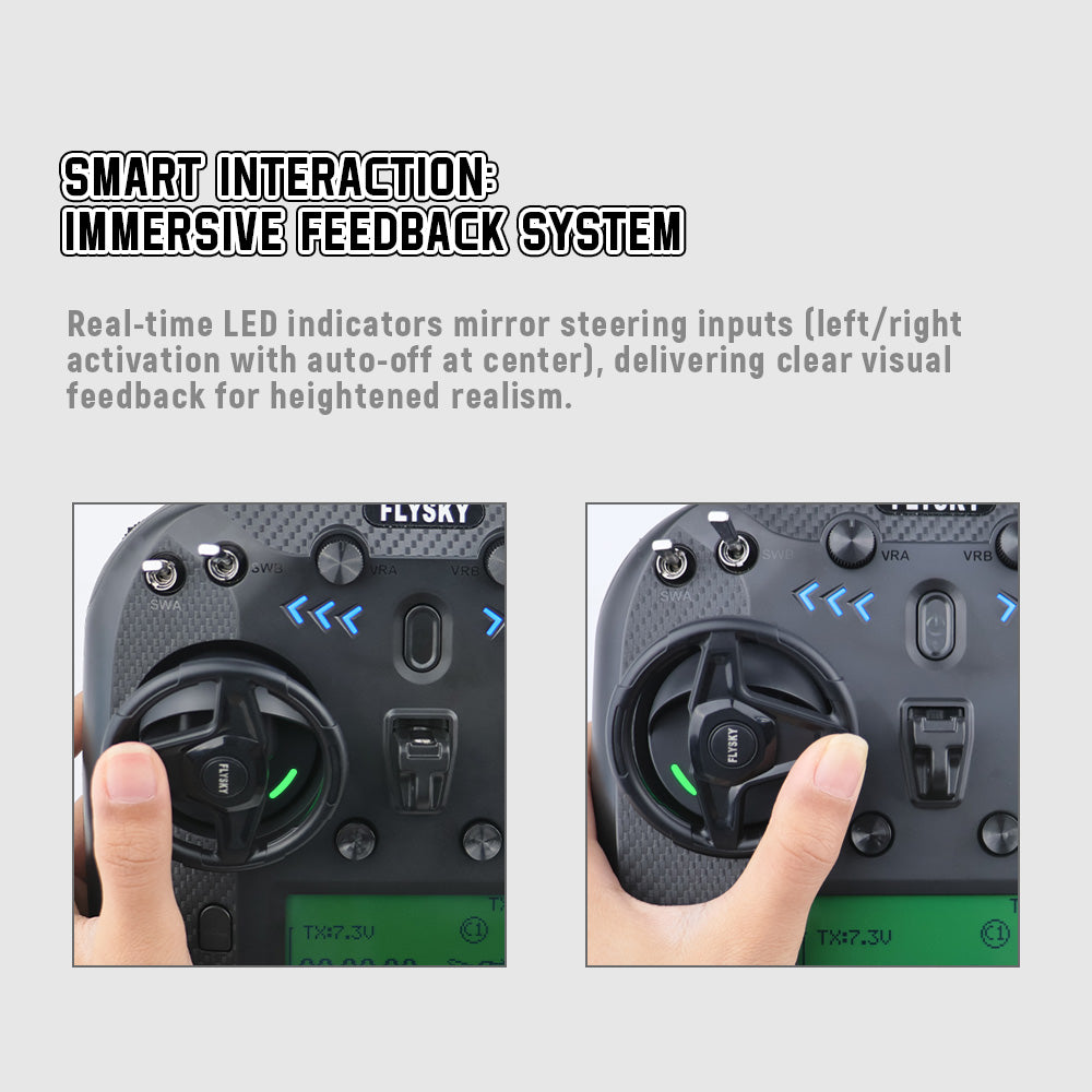 Flysky FS-ZCZ-STW01 Steering Wheel Gimbal simulated drivering for FS-ST8 FS-i6s DIY Upgrade