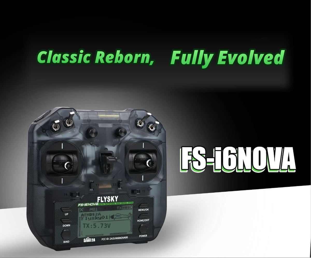 FlySky FS-i6 Nova 10-Channel AFHDS 2A RC Transmitter