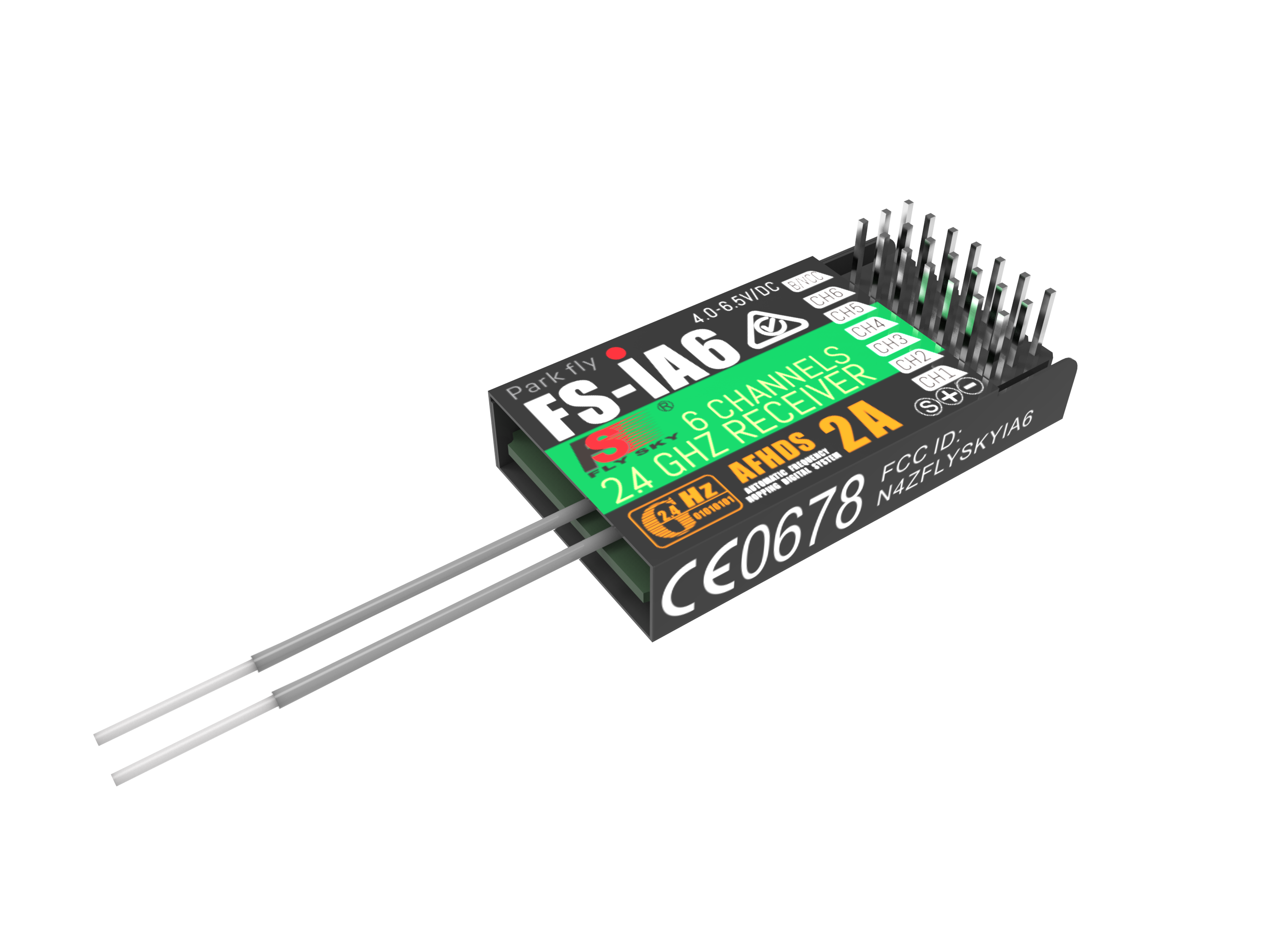 FLYSKY iA6 FS-iA6 2.4G 6CH AFHDS Receiver For FLYSKY FS-i10 FS-i6 RC Transmitter
