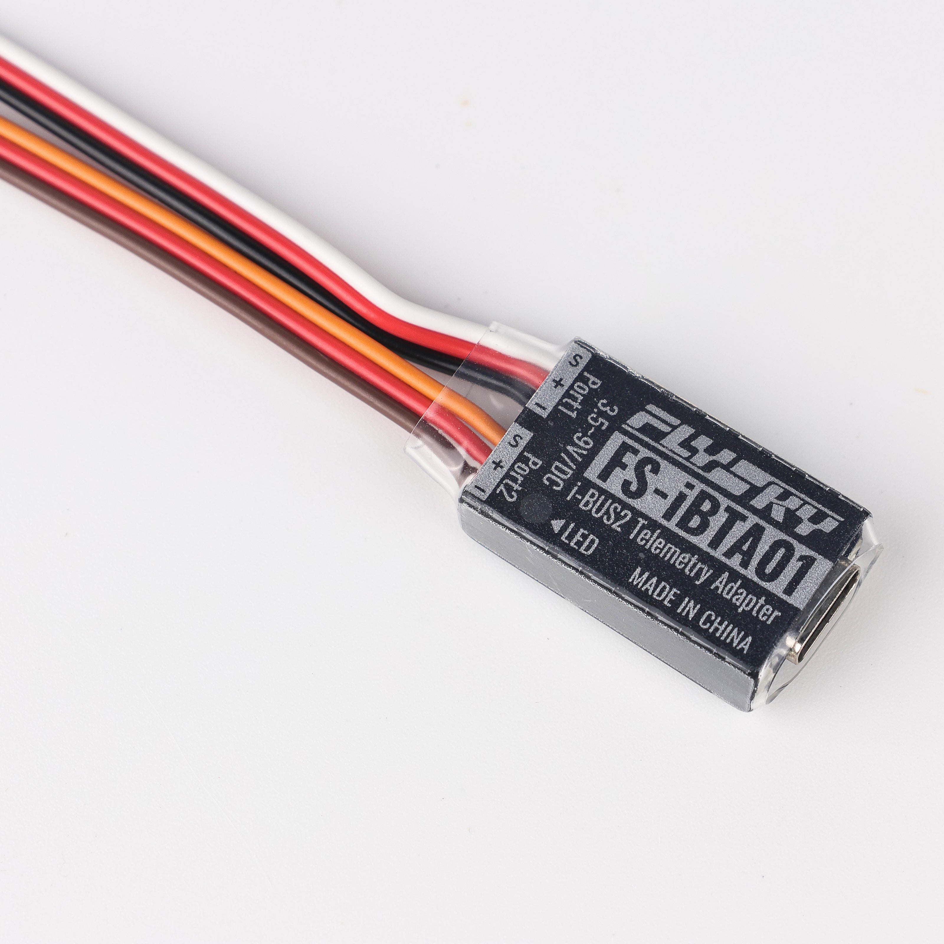 Flysky iBTA01 Telemetry Adapter works for Hobbywing ESC