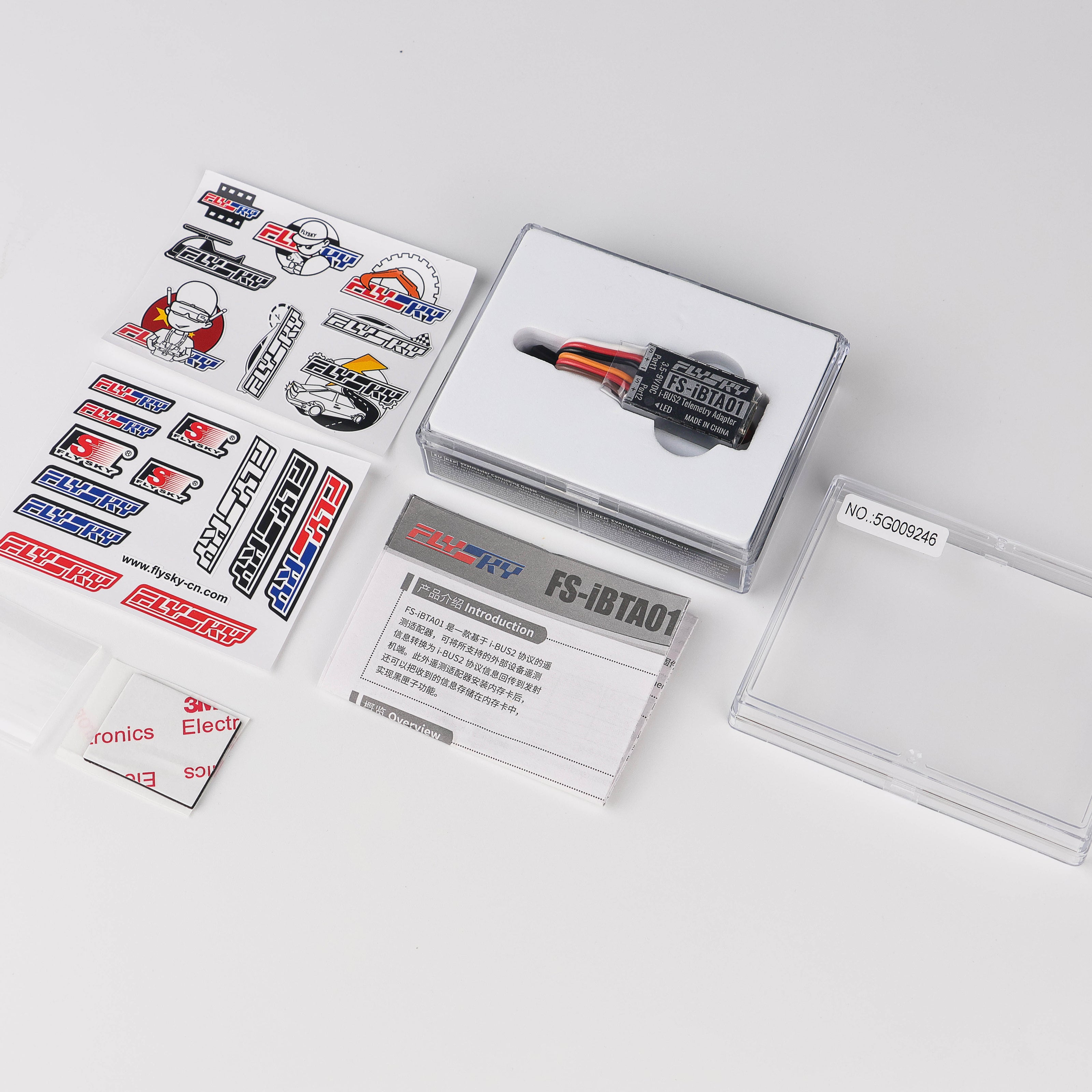 Flysky iBTA01 Telemetry Adapter works for Hobbywing ESC