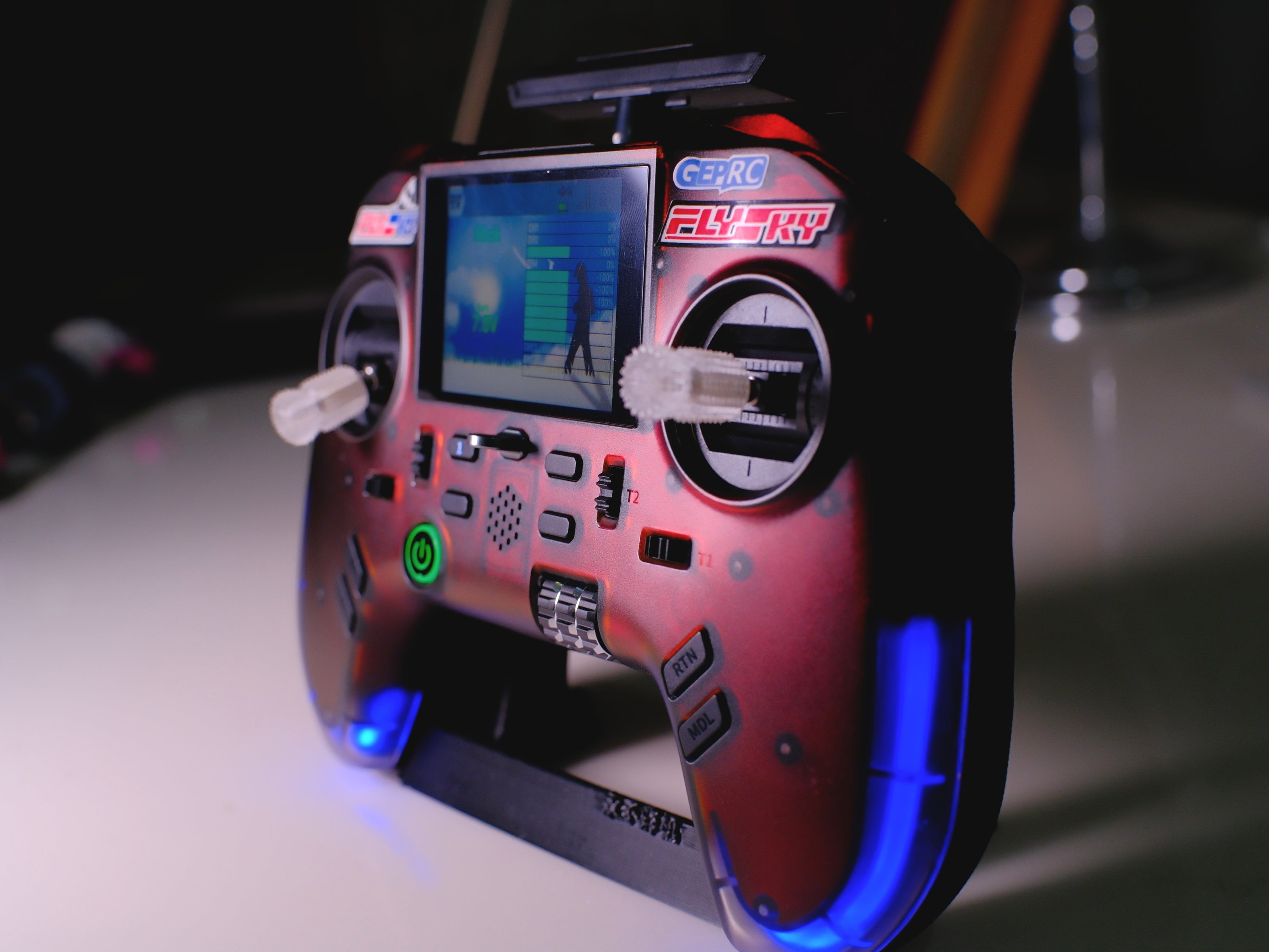 Flysky PA01 Transparent Shell Modification DIY Spray Paint Shell