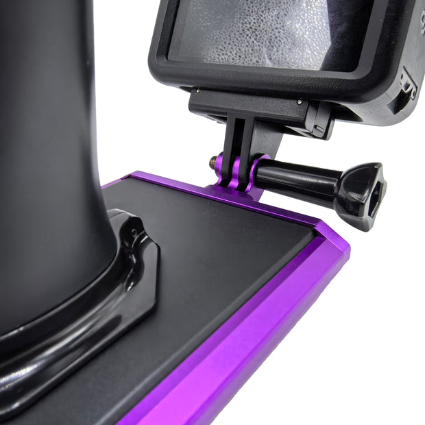 Flysky Noble protective frame can hang action cameras and is compatible with RC crawler racing records.